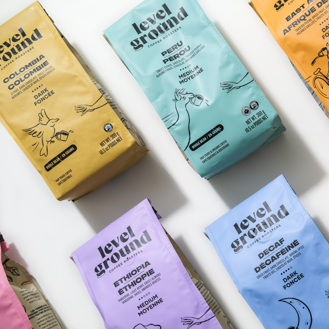 What do I do with my empty Level Ground Coffee packaging?